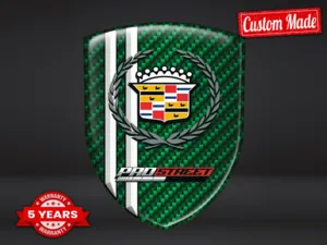 Cadillac Pegatina Cúpula Edición Carreras Etiquetas Premium ST